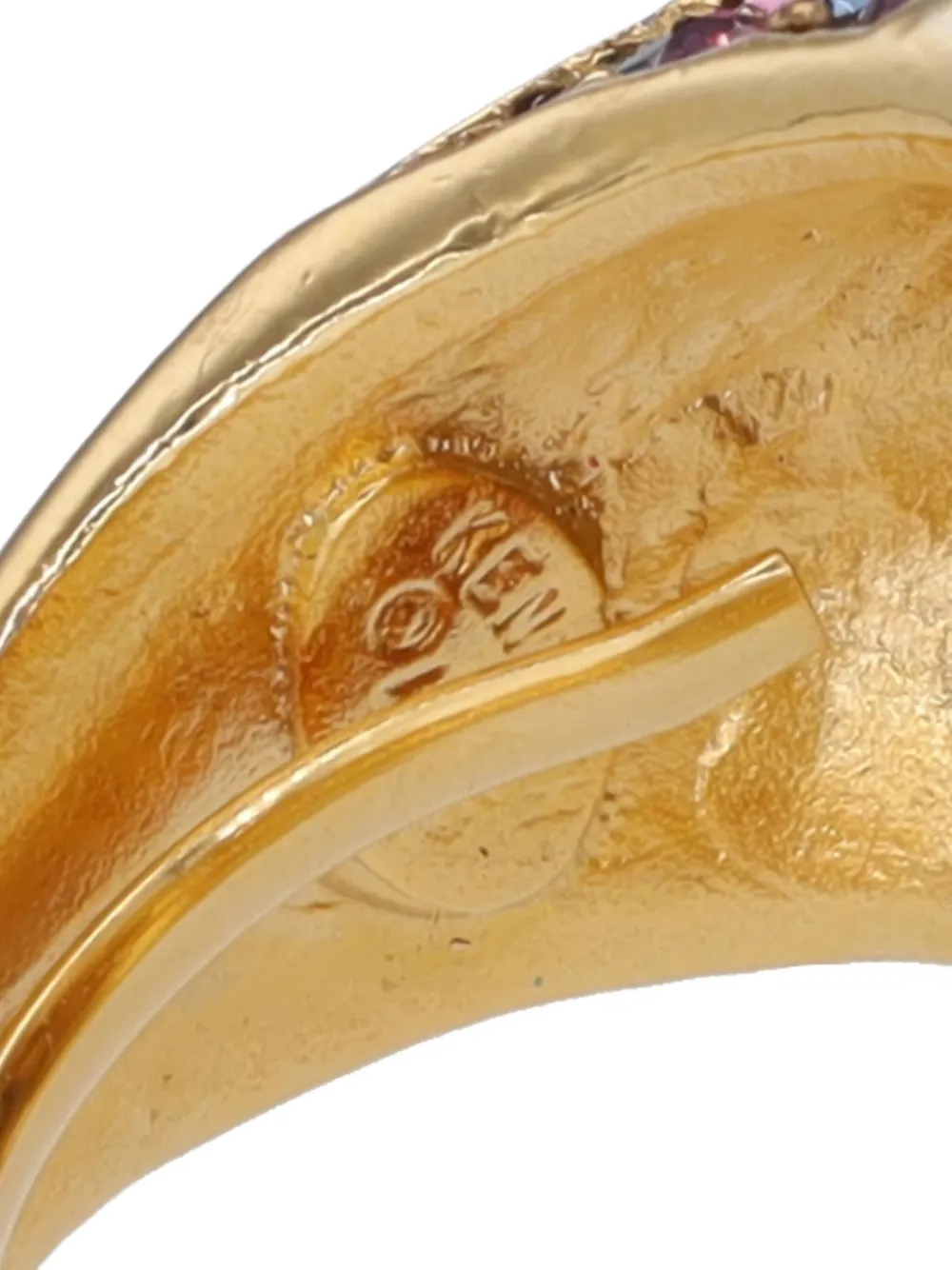 Pre-owned Kenneth Jay Lane Vintage  Oval-shape Ring