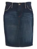 D&G Vintage pre-owned denim midi skirt - Blue
