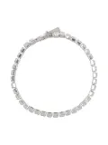Kenneth Jay Lane Vintage pre-owned rhinestone-embellished tennis bracelet - Silver