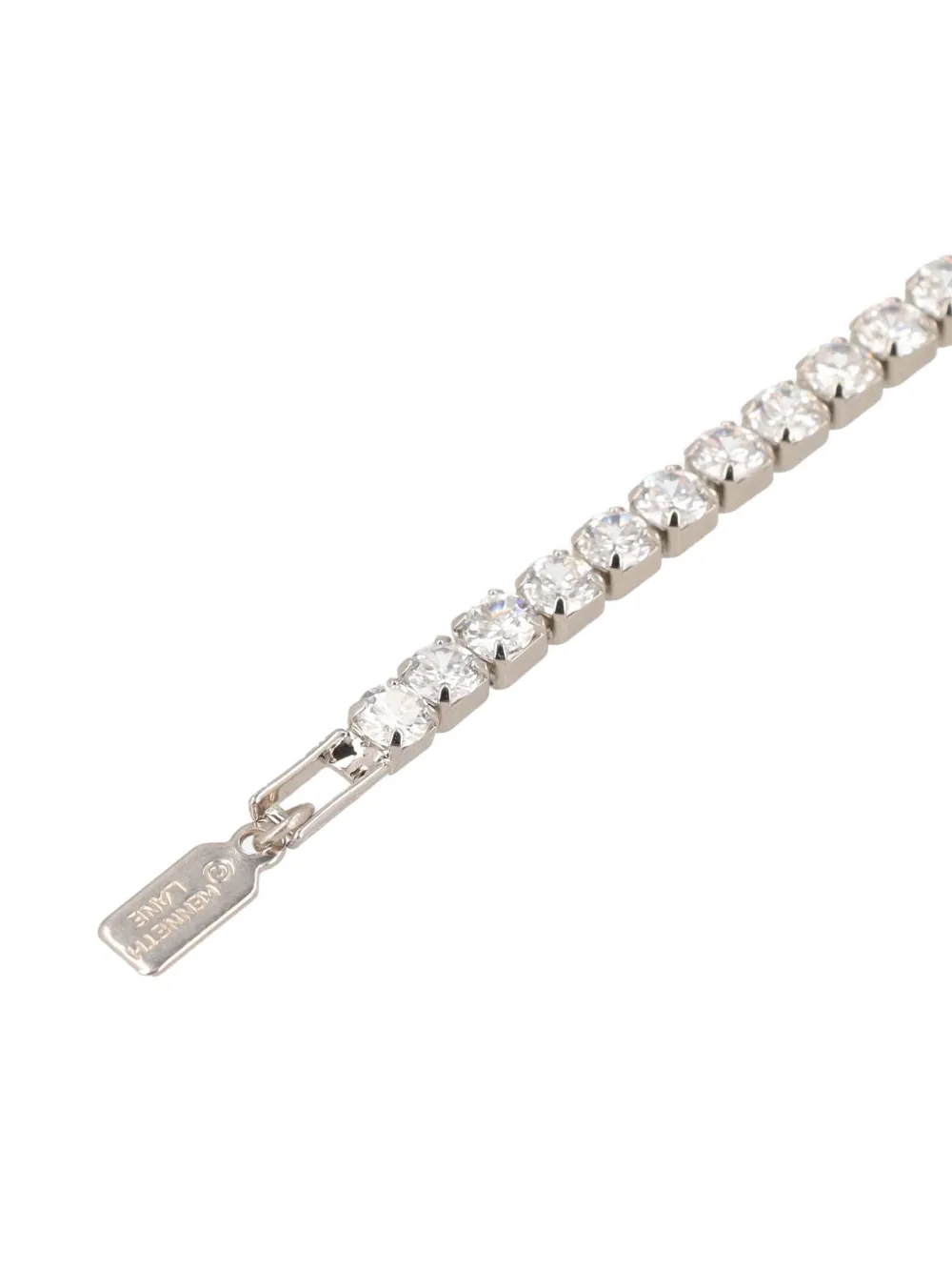 Pre-owned Kenneth Jay Lane Vintage  Rhinestone-embellished Tennis Bracelet