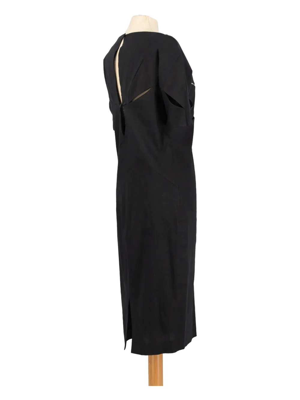Pre-owned Romeo Gigli Cut-out Midi Dress
