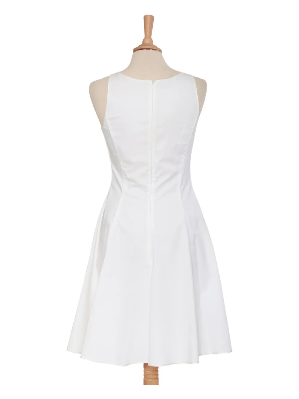 Gio' Guerreri pre-owned sleeveless midi dress - Wit