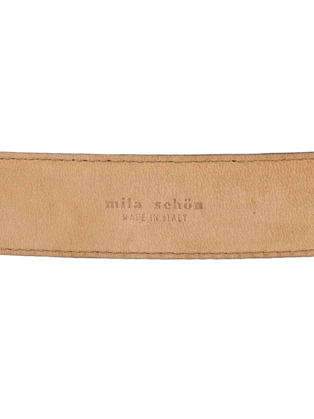 Pre-owned Mila Schon Vintage  Cat-buckle Belt