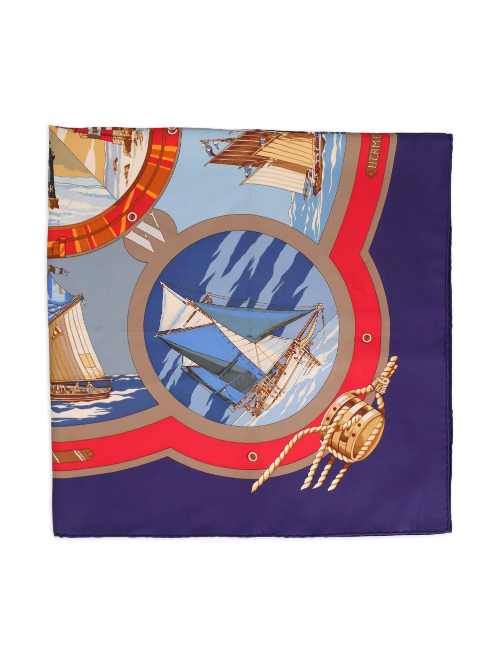 Hermès Pre-Owned écharpe Belle Amures By Loïc Dubigeon | Image 2