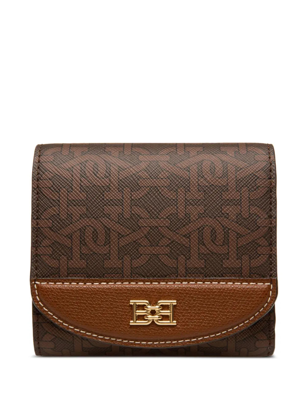 Bally Blessy monogram-pattern wallet | Brown | Image 1