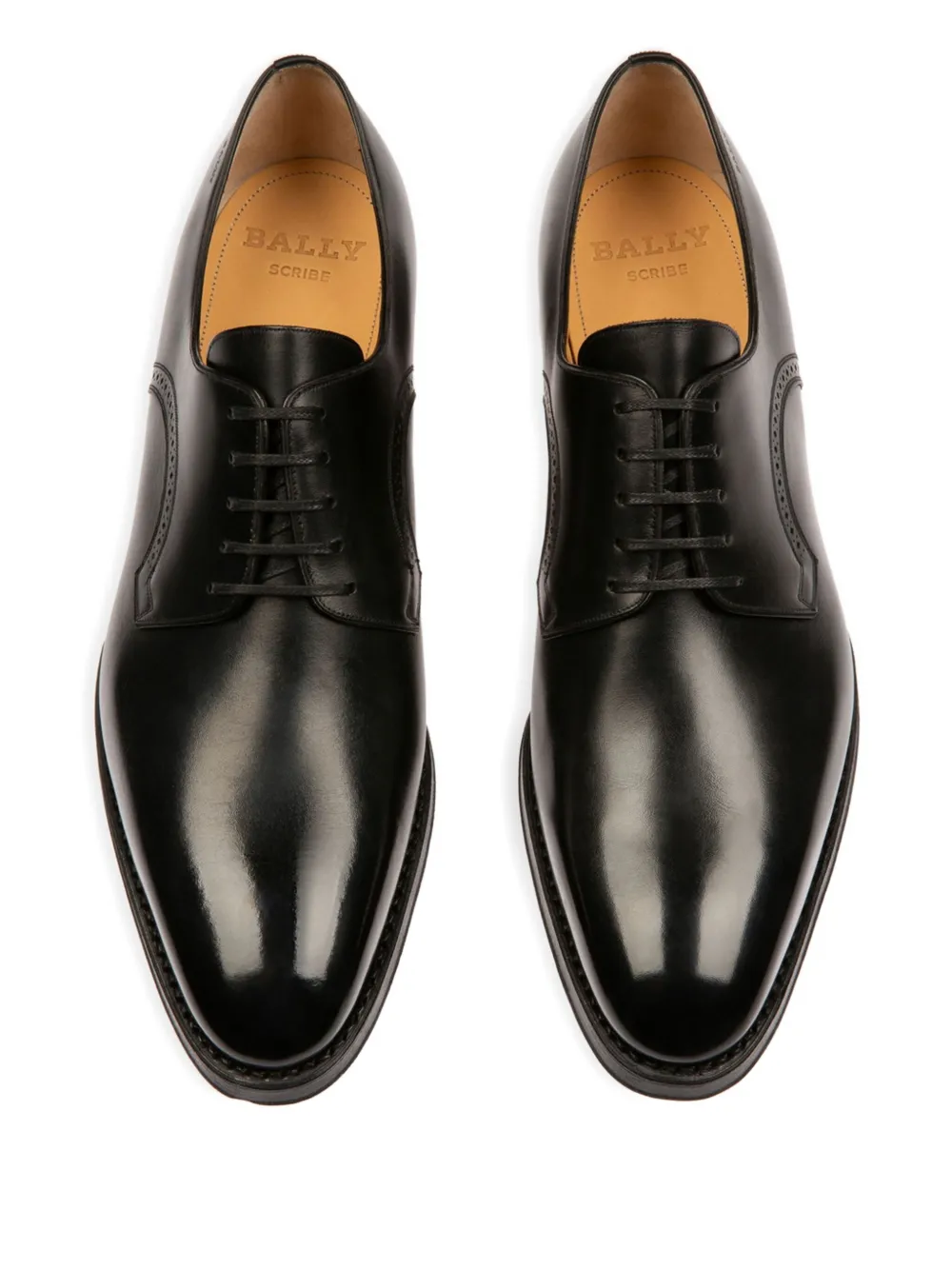 Bally Scamardo brogue-leren derby schoenen Zwart