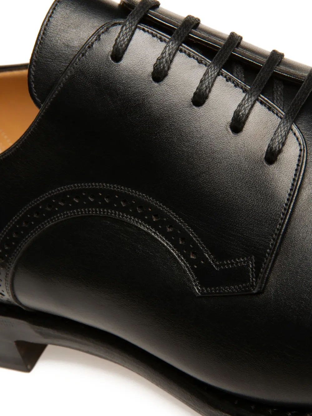 Bally Scamardo brogue-leren derby schoenen Zwart