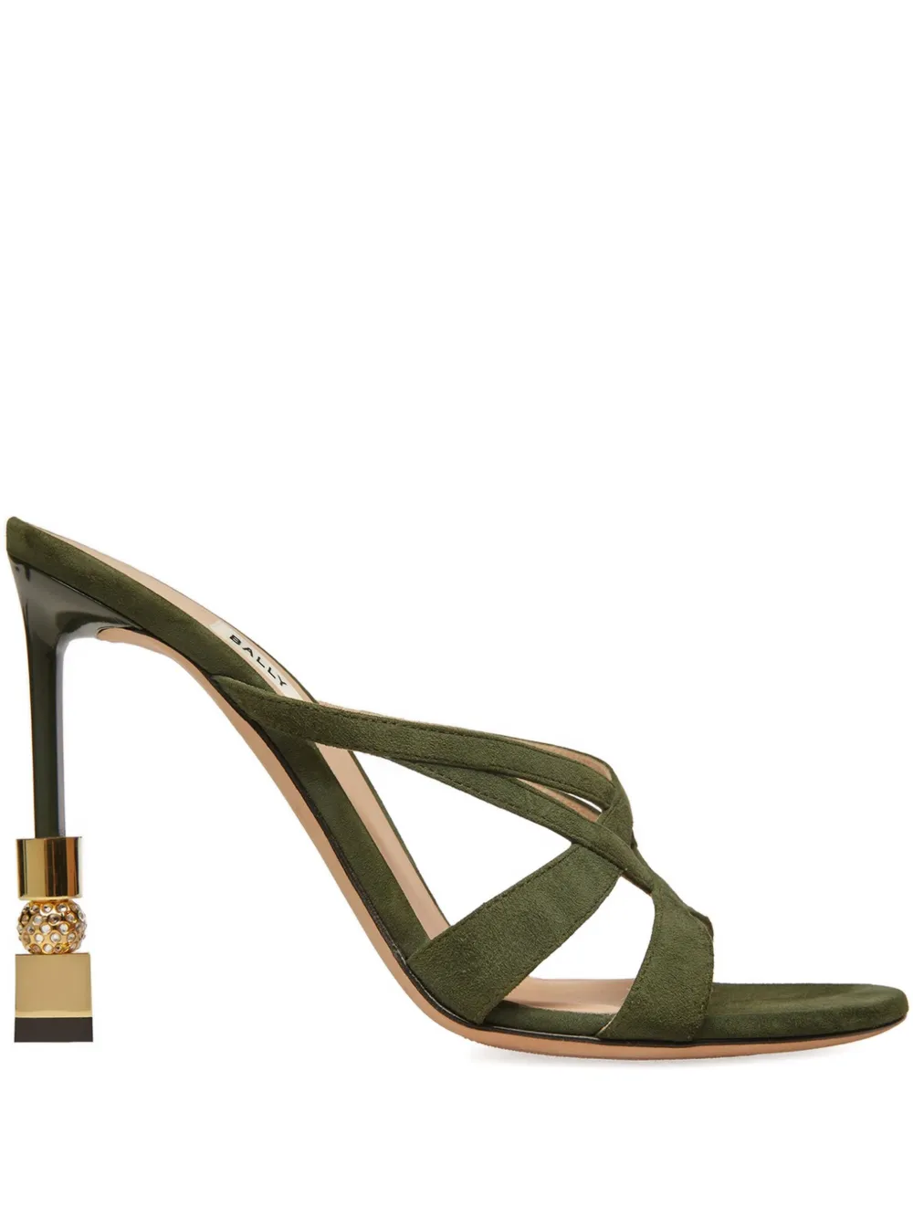 Bally Sandalen met bandjes Groen