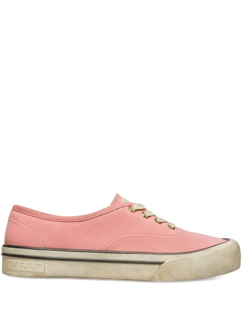 Bally Santa Ana lace-up suede sneakers