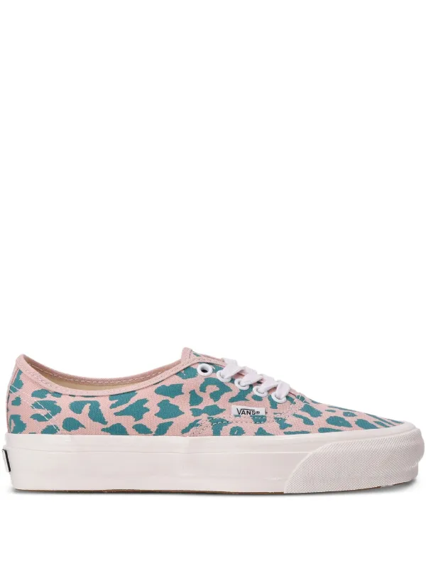 Vans leopard-print Canvas Sneakers Pink FARFETCH VN