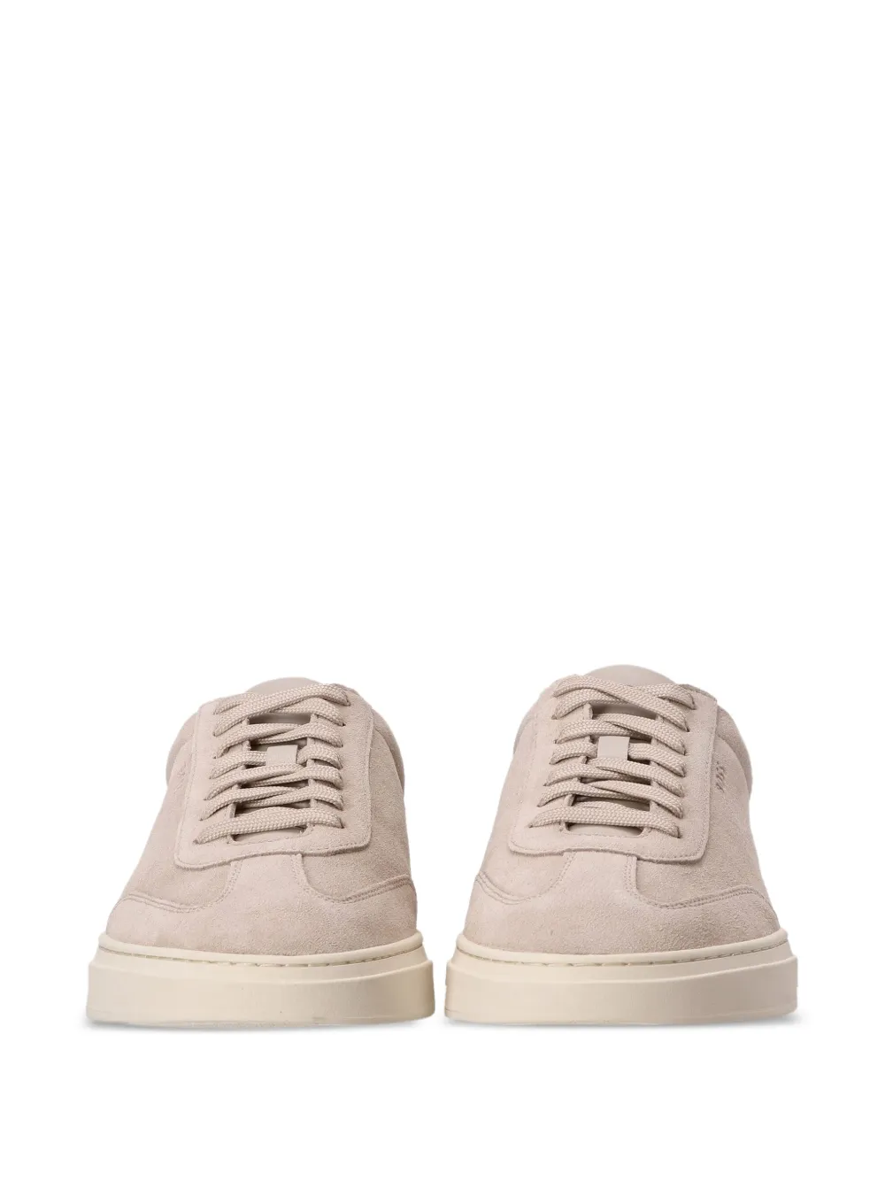 BOSS suede low-top sneakers Neutrals