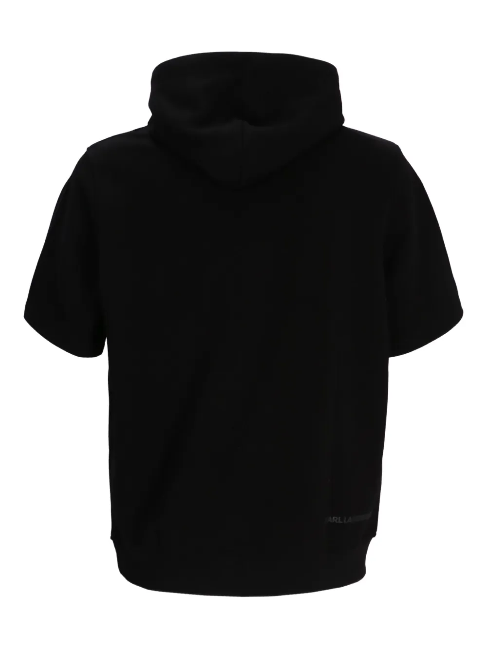 Karl Lagerfeld Hoodie met bloemenprint Zwart