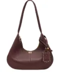 GANNI medium Hobo tote bag - Brown