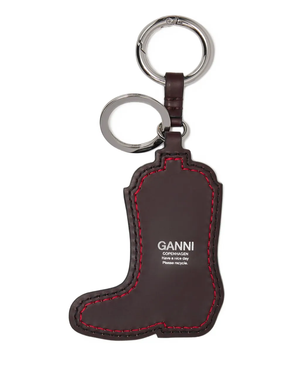 GANNI boot-shaped keyring | Image 2
