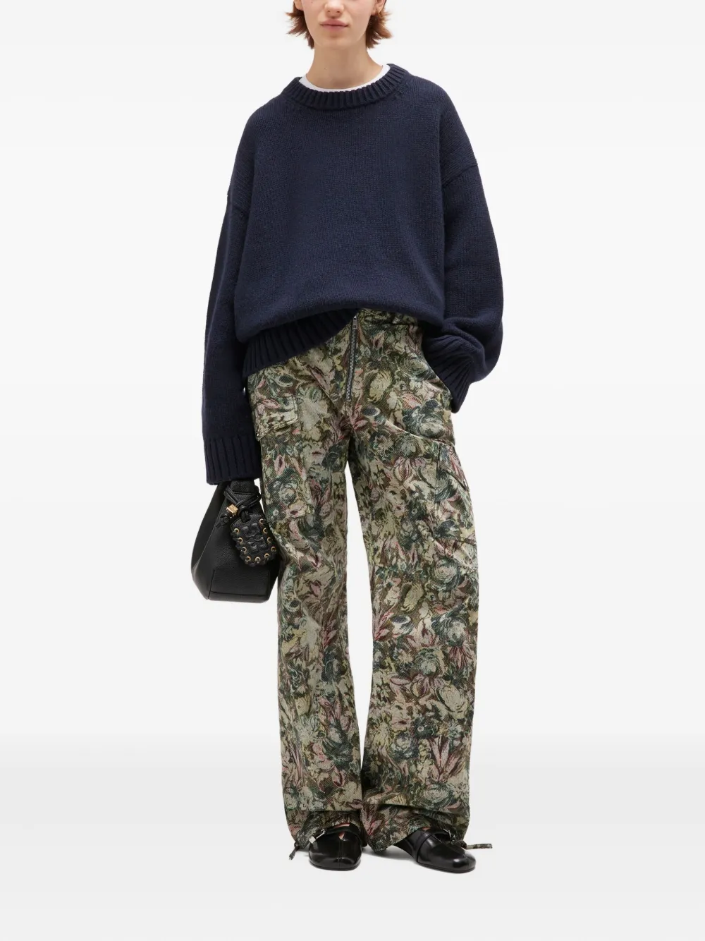 GANNI dropped-shoulders sweater | Knitted Sweaters | Image 2