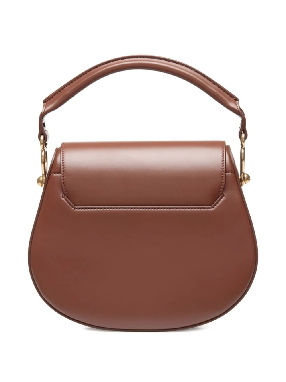 Bally La Lune Leather Cross Body Bag In Brown