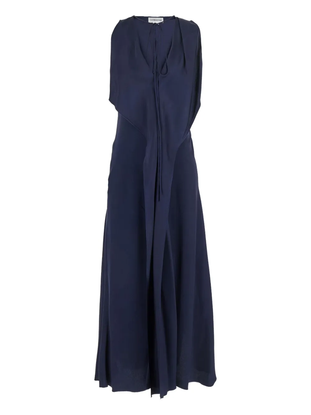 Victoria Beckham Gedrapeerde jurk Blauw