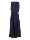 Victoria Beckham draped dress - Blue