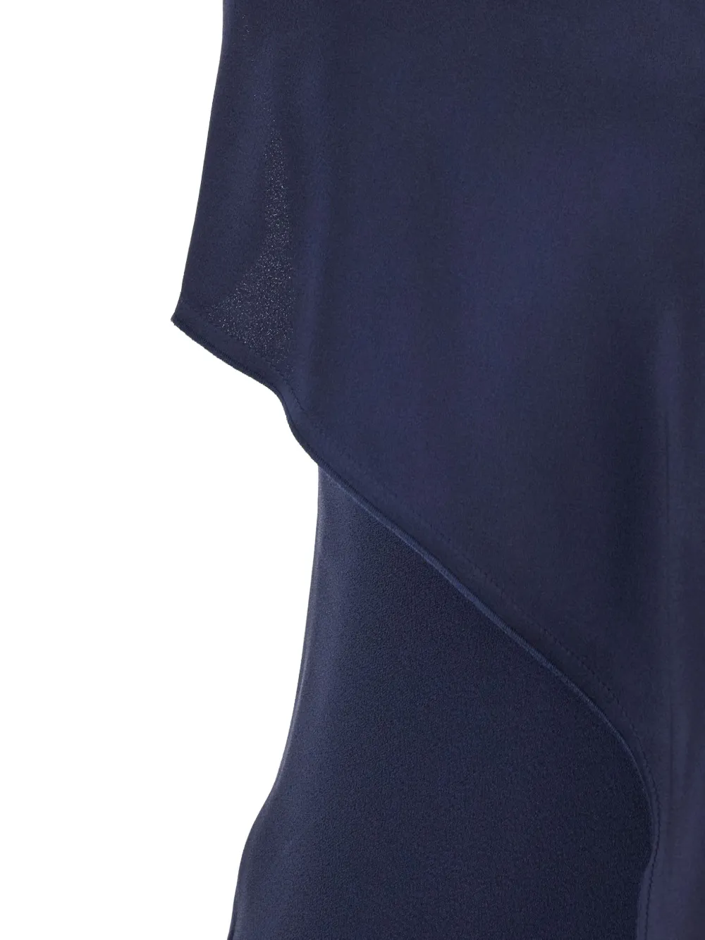 Victoria Beckham Gedrapeerde jurk Blauw