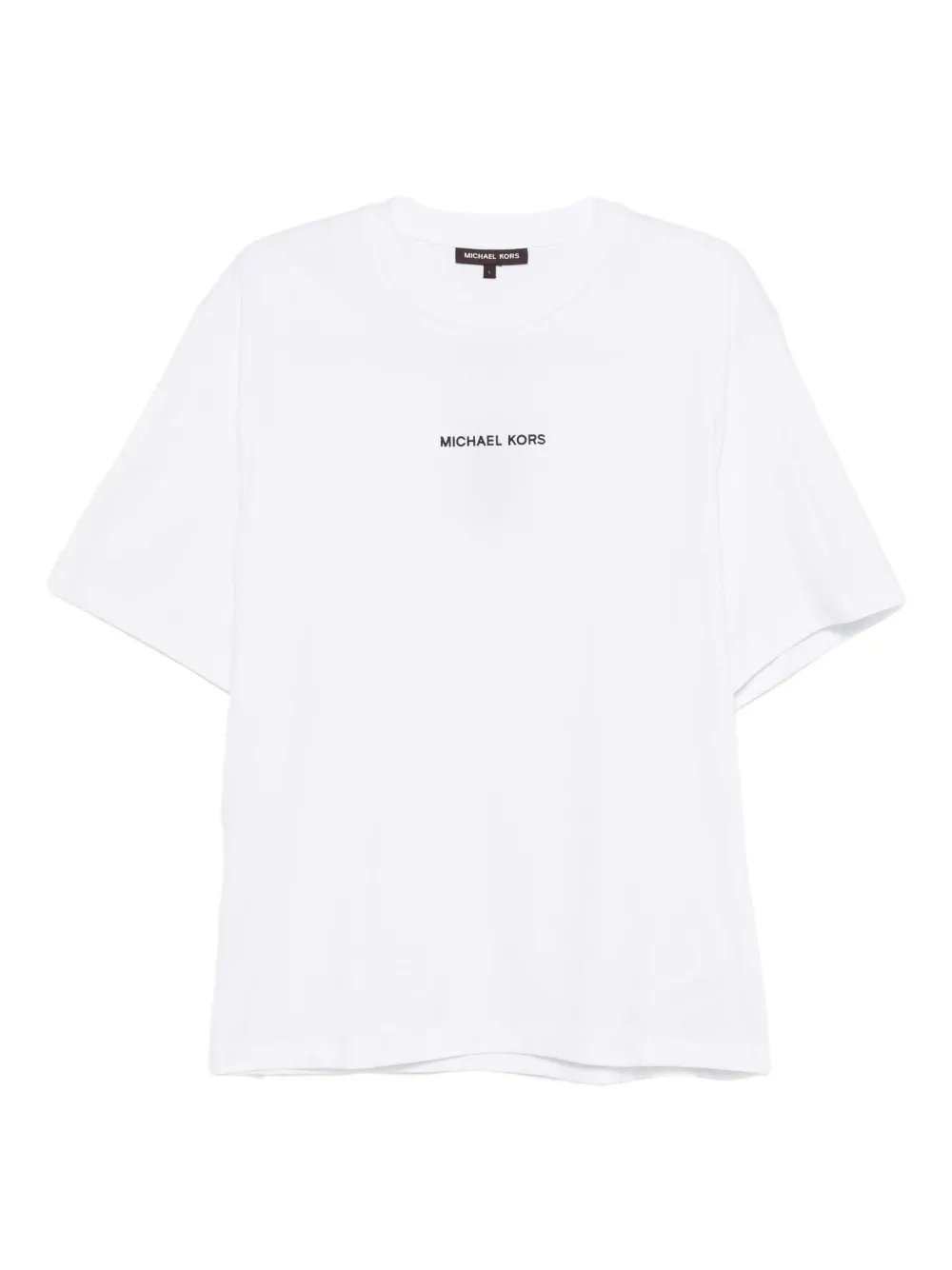 Michael Kors Logo-embroidered Cotton T-shirt