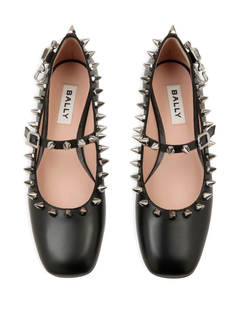 Bally Ballerina's met studs Zwart