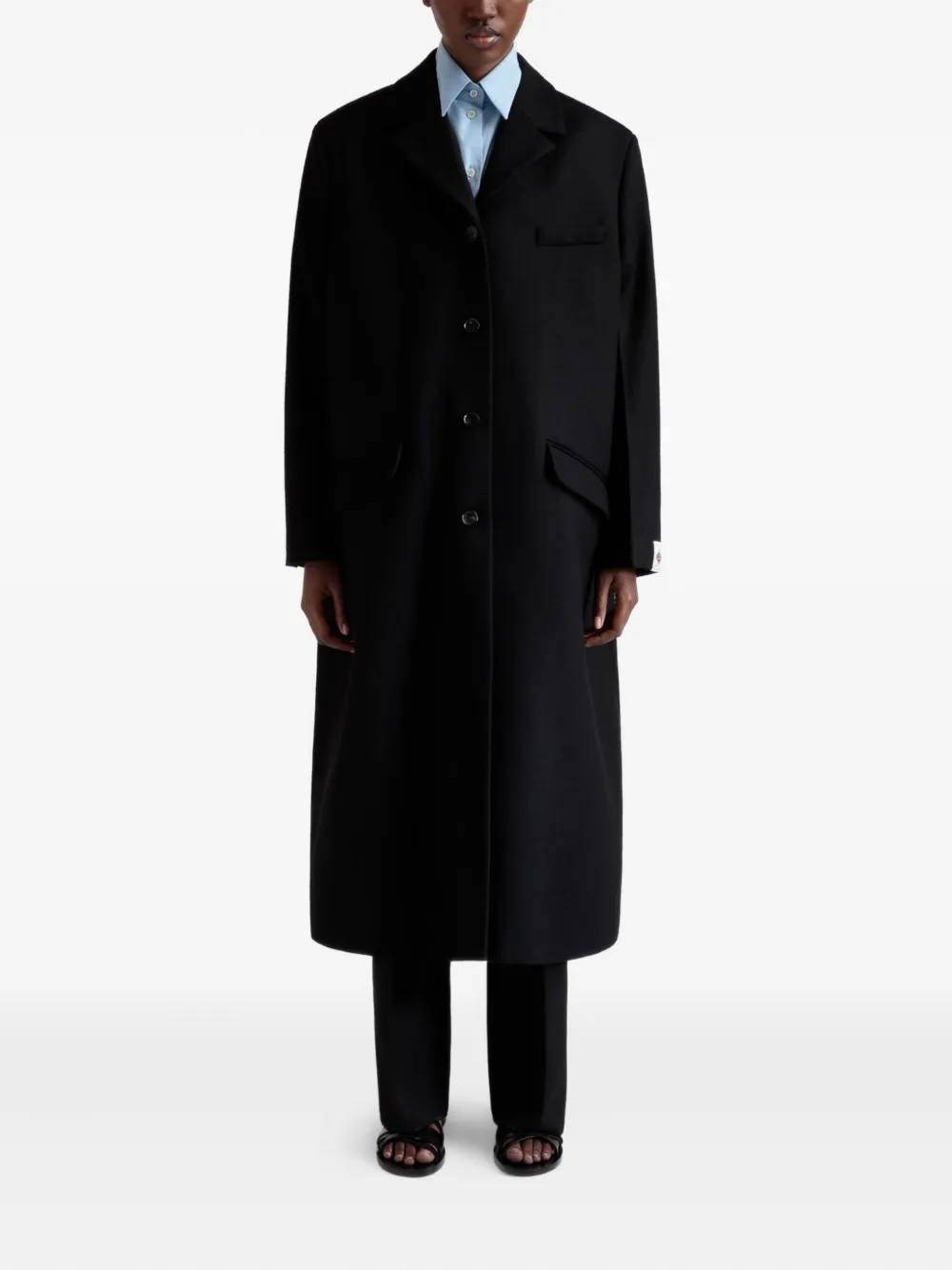Bally single-breasted long coat | Single Breasted Coats | Image 2