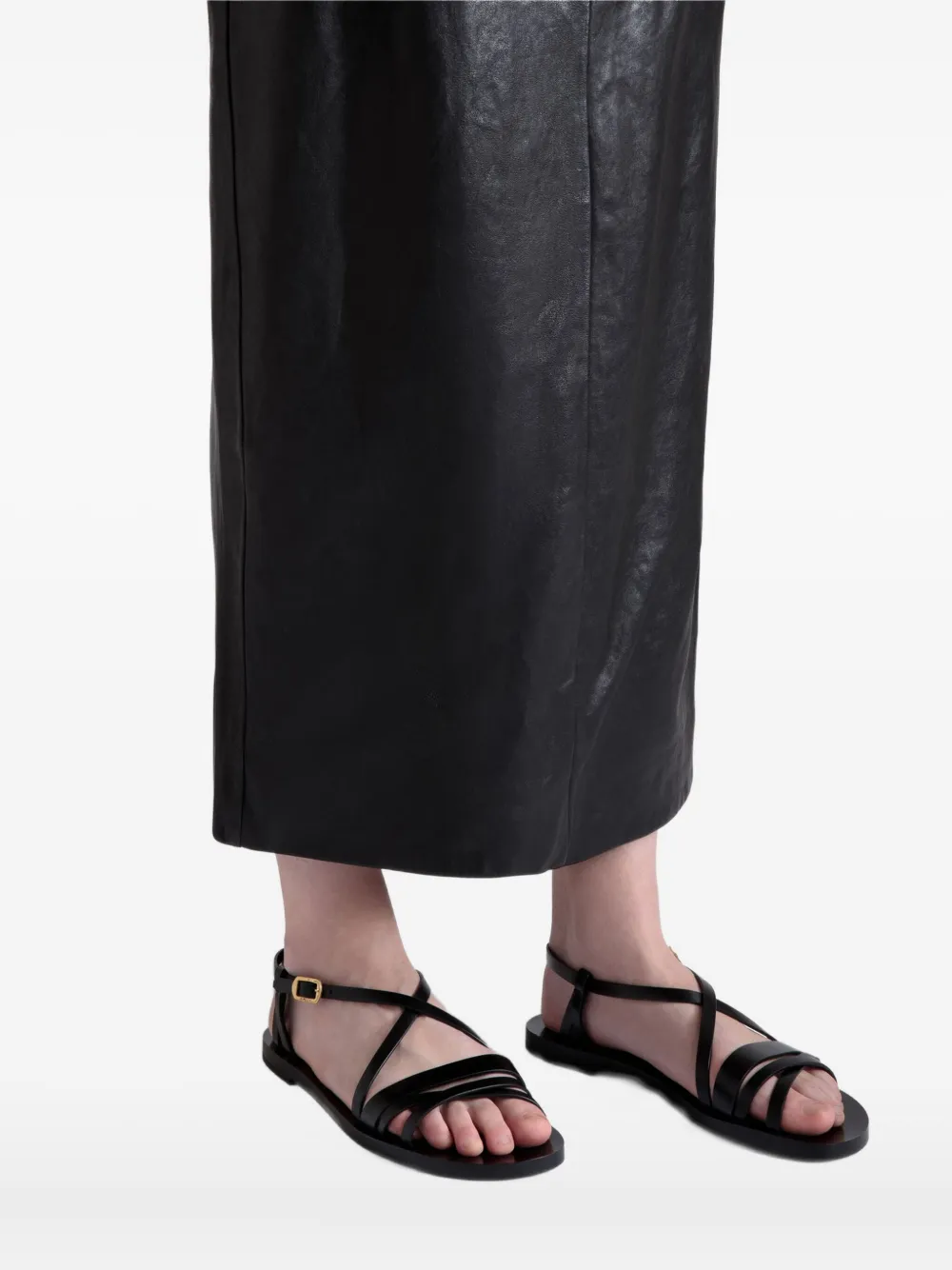 Bally Salis sandalen met gespbandje Zwart