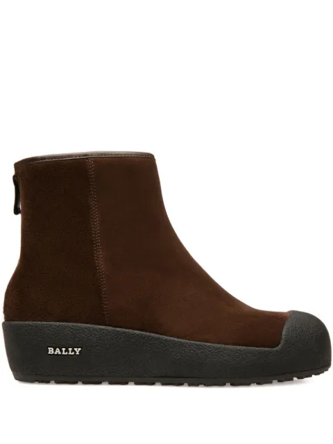 Bally Guard rear-zip leather boots