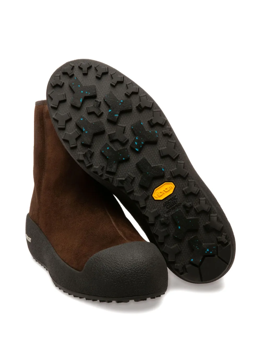 Bally Guard leren laarzen met rits Bruin