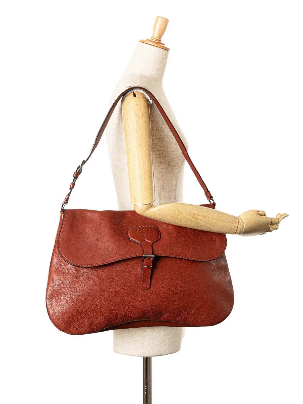 Prada Pre-Owned 2000-2013 Vitello Daino Flap shoulder bag | Pre-Owned | Image 2