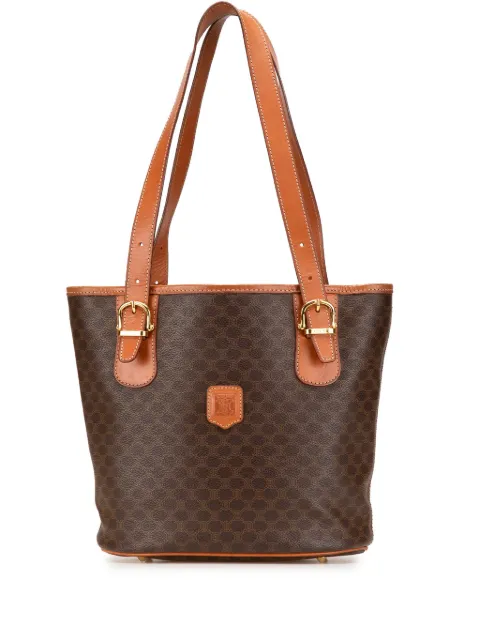 Céline Pre-Owned 1995 Macadam Coated Canvas tote bag
