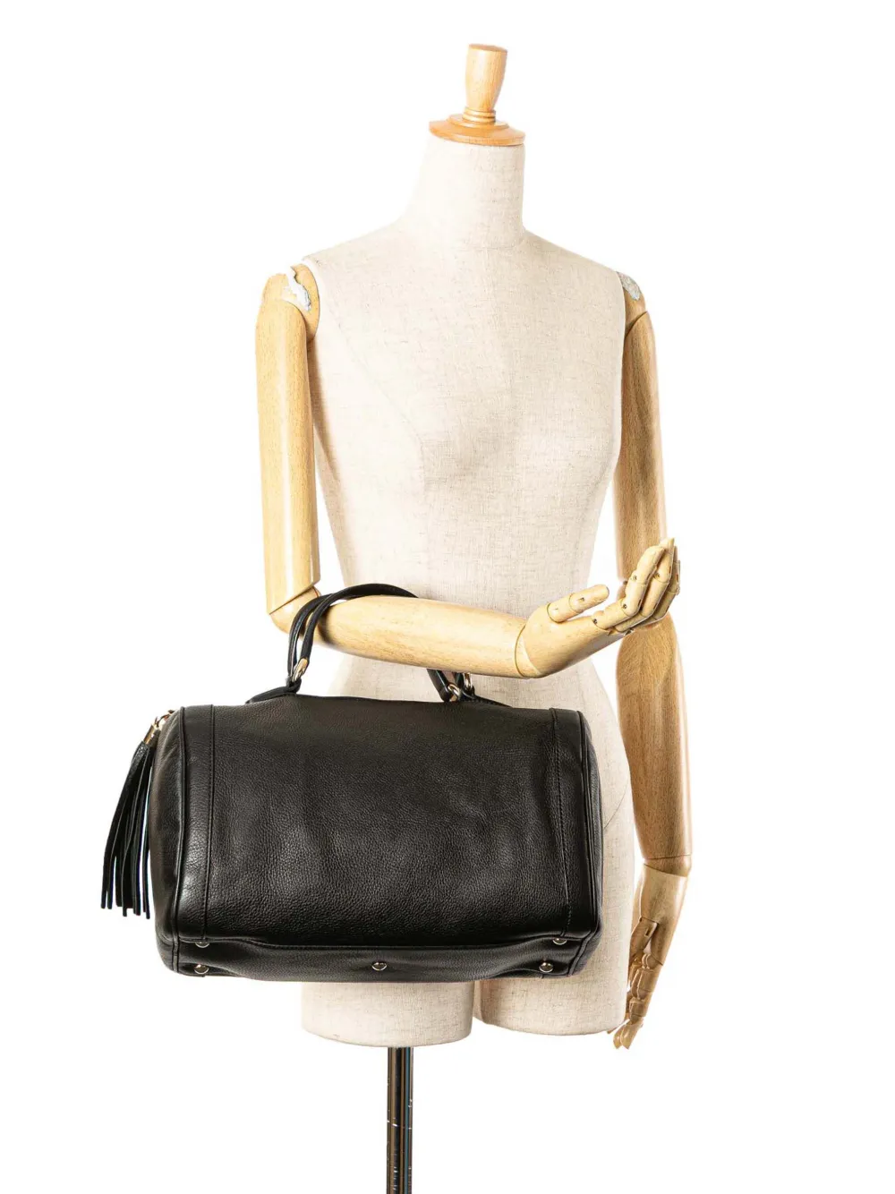 Gucci Pre-Owned 2000-2015 Medium Pebbled Calfskin Soho boston bag | Pre-Owned | Image 2