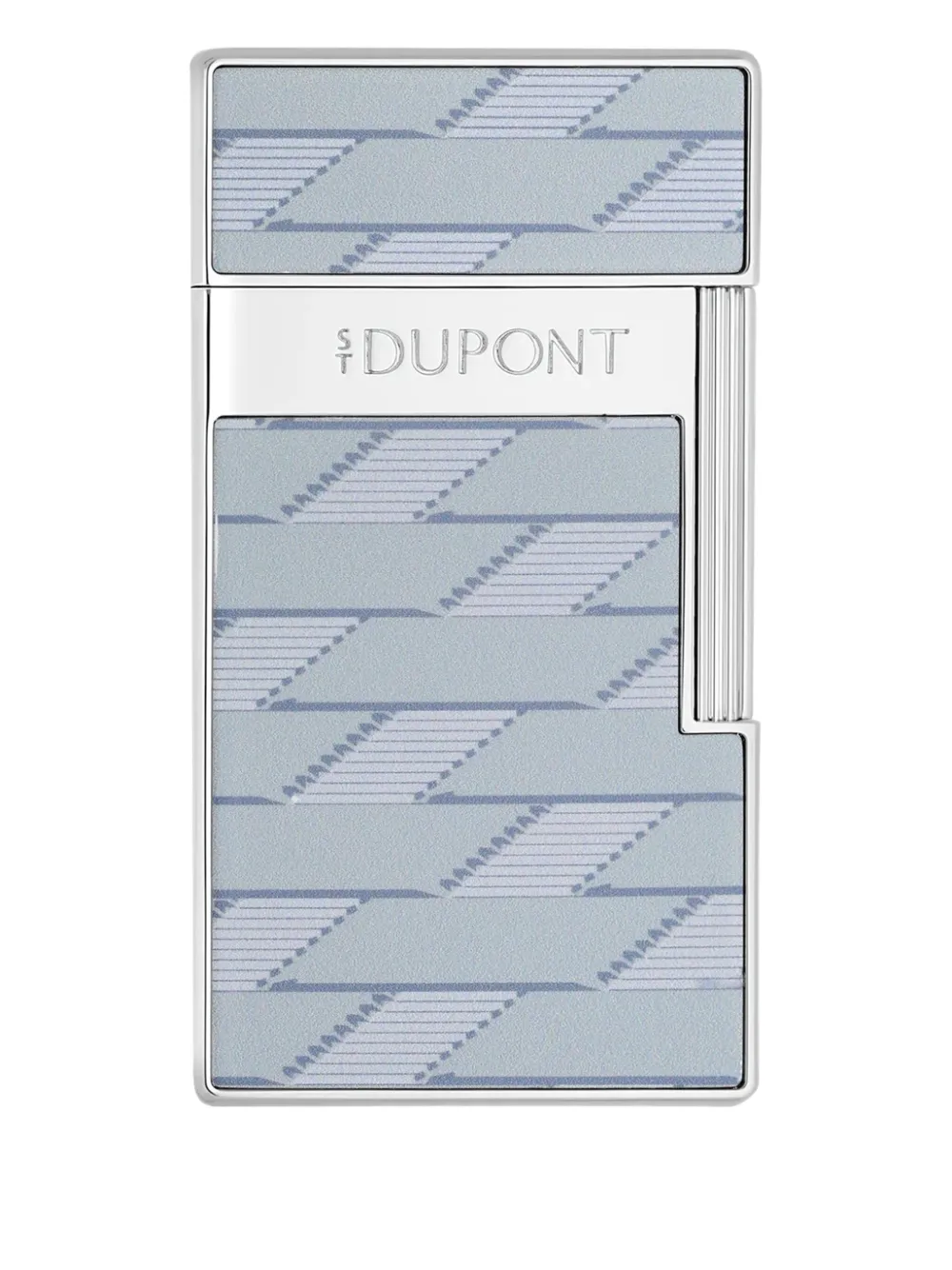 S.T. Dupont metallic-patterned lighter | Grey | Image 1