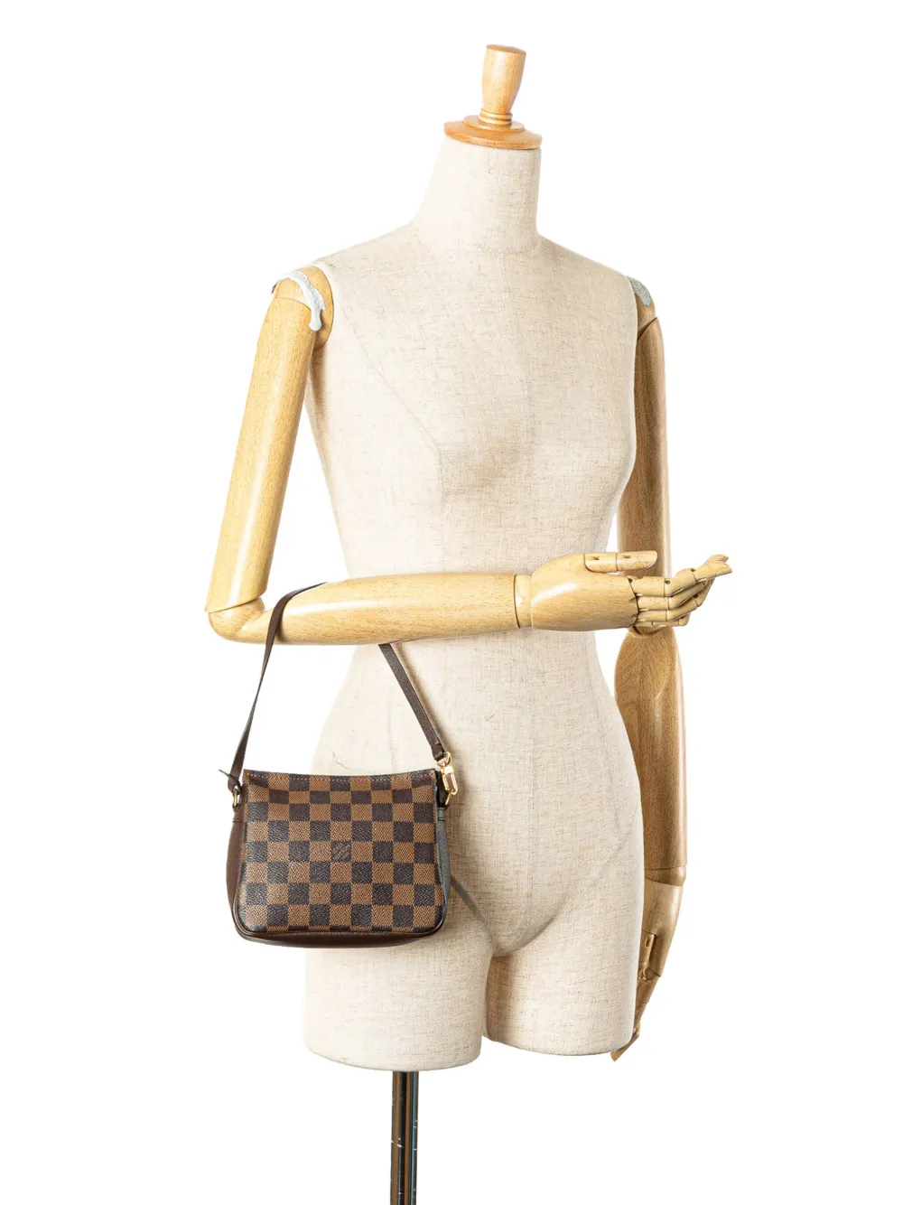 Louis Vuitton Pre-Owned 2001 Damier Ebene Trousse Pochette handbag | Pre-Owned | Image 2