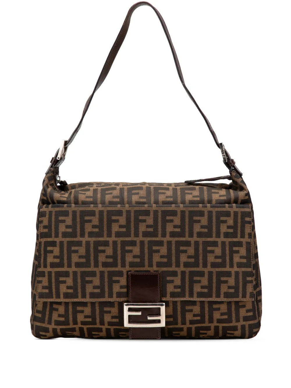 Fendi Pre-Owned 2000-2010 Zucca Canvas shoulder bag | Brown | Image 1