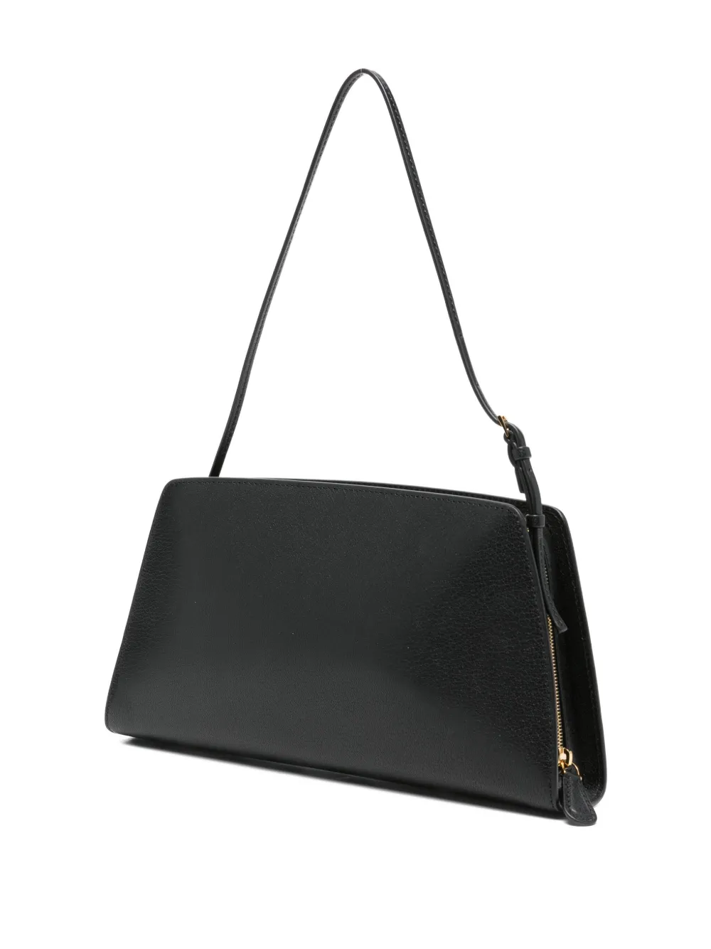 The Row Dalia Baguette schoudertas Zwart