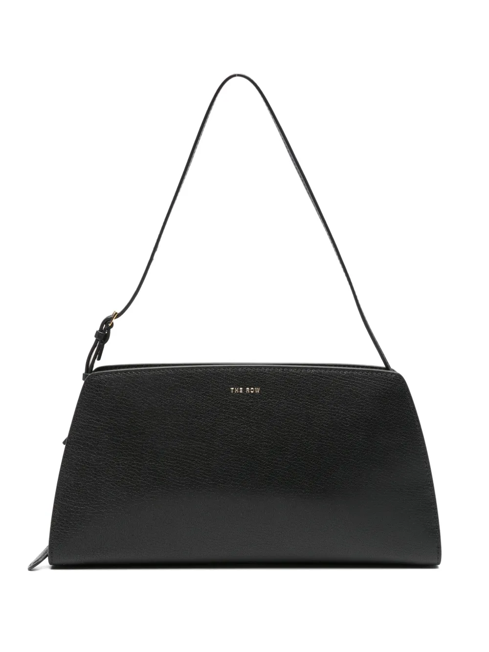 The Row Dalia Baguette schoudertas Zwart