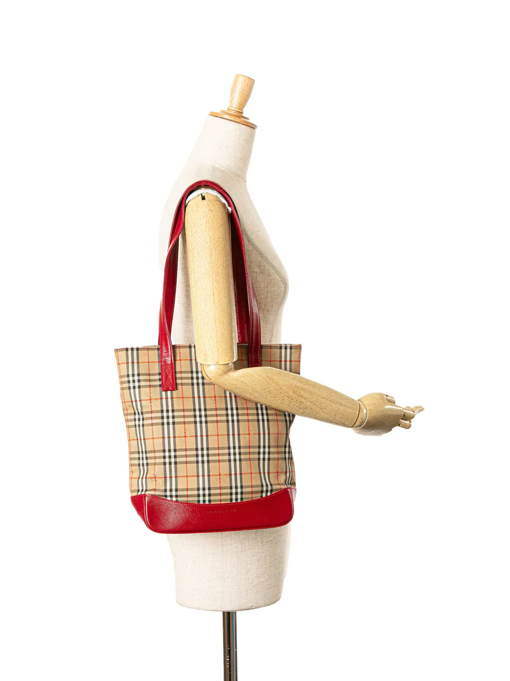 Burberry Pre-Owned 2000-2017 Haymarket Check Canvas tote bag | Pre-Owned | Image 2