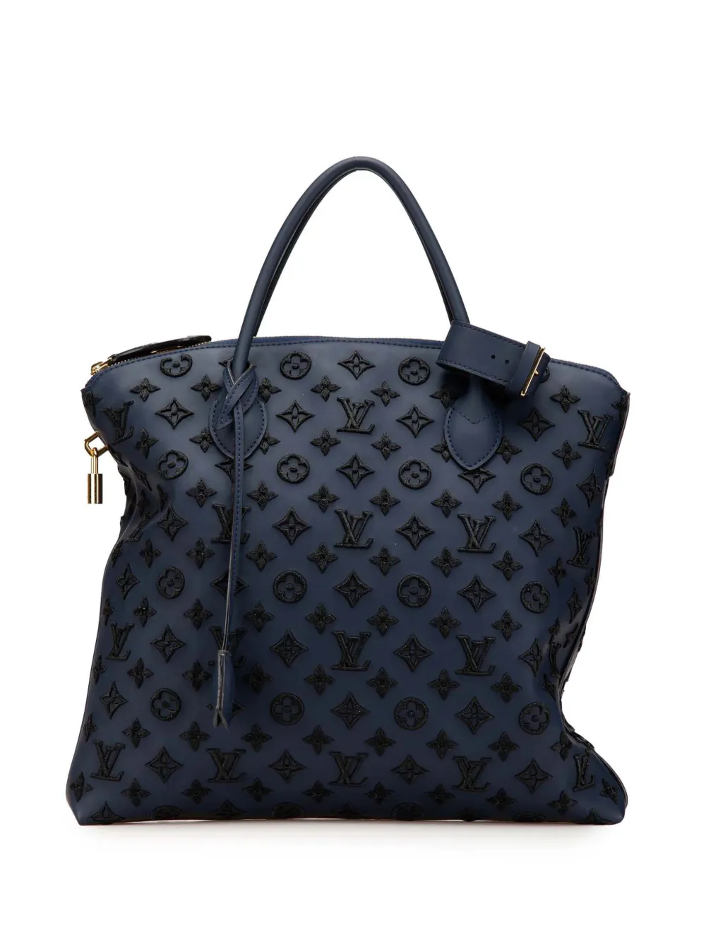 Louis Vuitton Pre-Owned tote Monogram Addiction Lockit Vertical MM 2011 | azul | Image 1