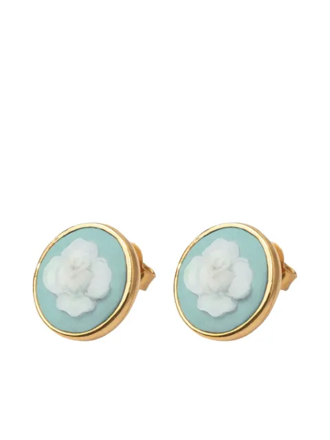 Cameo & Beyond Delicate Rose stud earrings