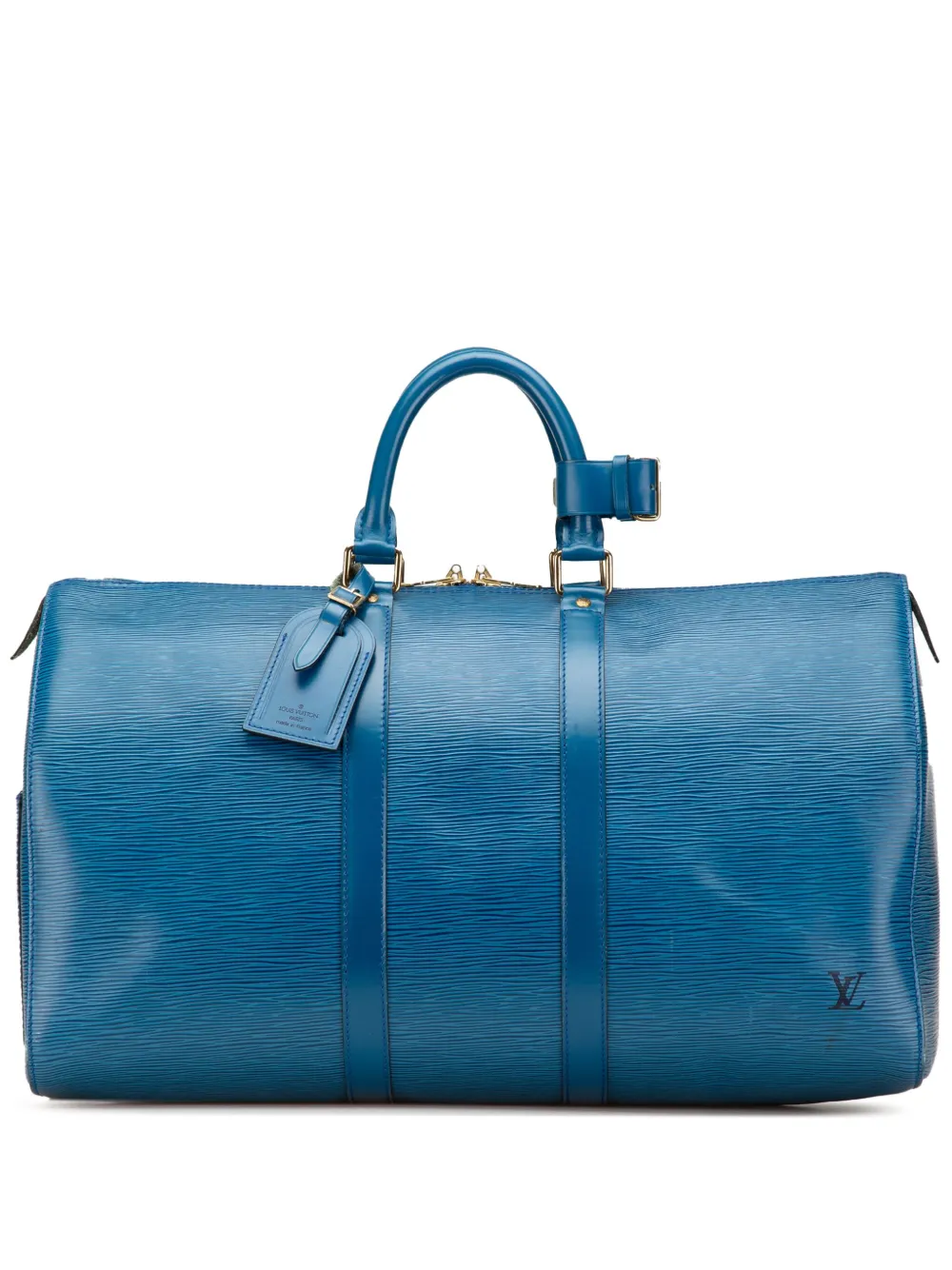 Louis Vuitton Pre-Owned 1993 Epi Keepall 45 travel bag - ブルー Louis Vuitton Pre-Owned 1993 Epi Keepall 45 travel bag - ブルー