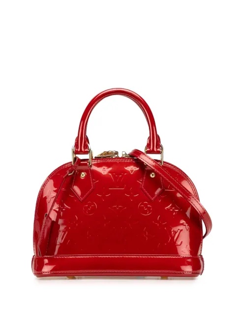 Louis Vuitton Pre-Owned 2000-2024 Monogram Vernis Alma BB satchel