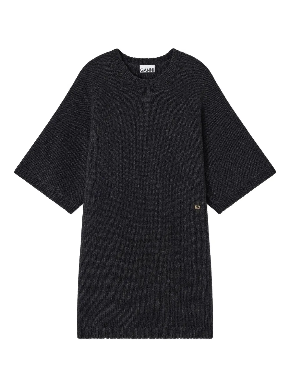 GANNI T-shirt mini dress | Grey | Image 1