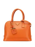 Prada Pre-Owned 2013-2024 Medium Saffiano Lux Open Promenade satchel - Orange