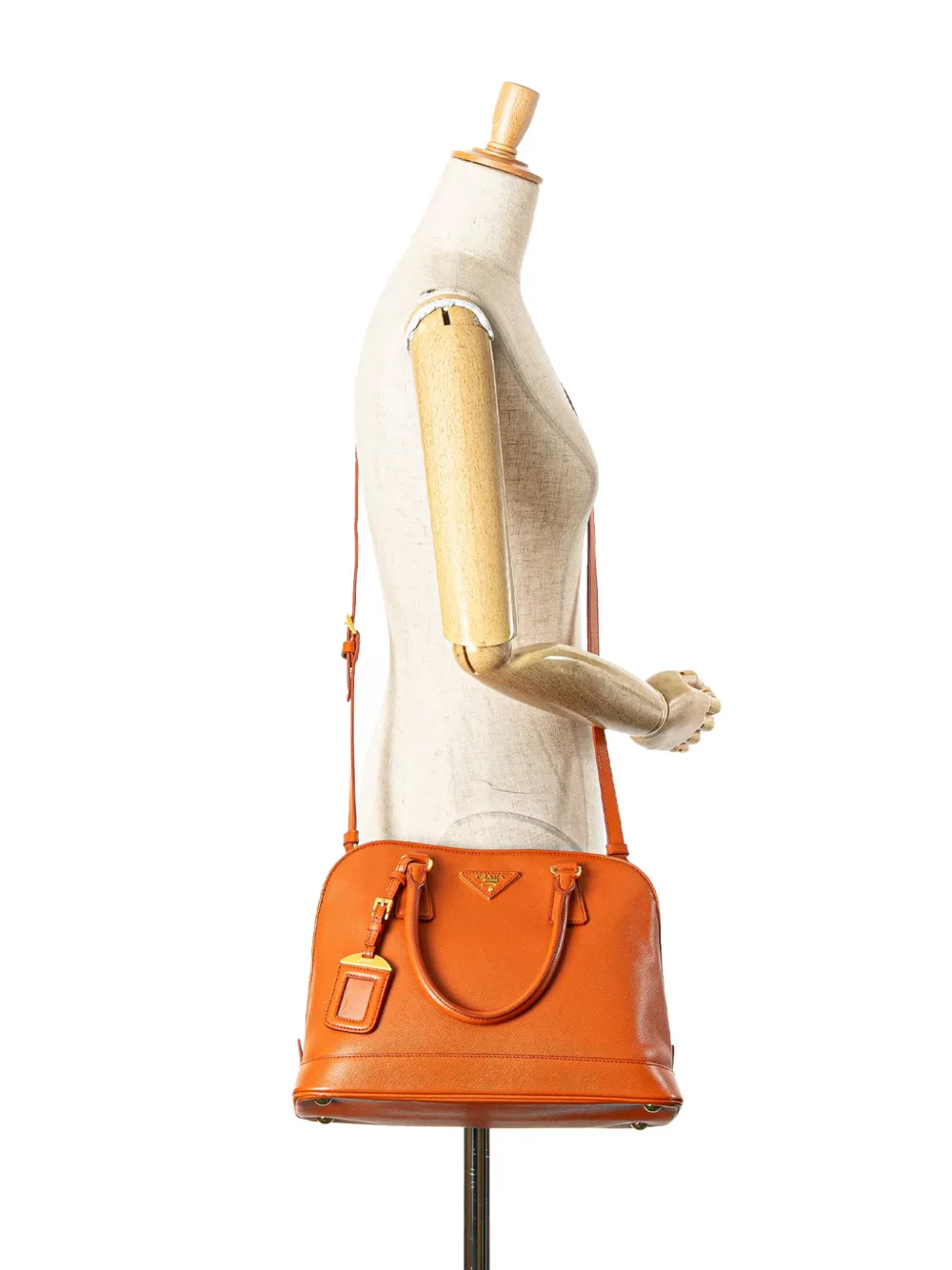 Prada Pre-Owned 2013-2024 Medium Saffiano Lux Open Promenade satchel | Pre-Owned | Image 2