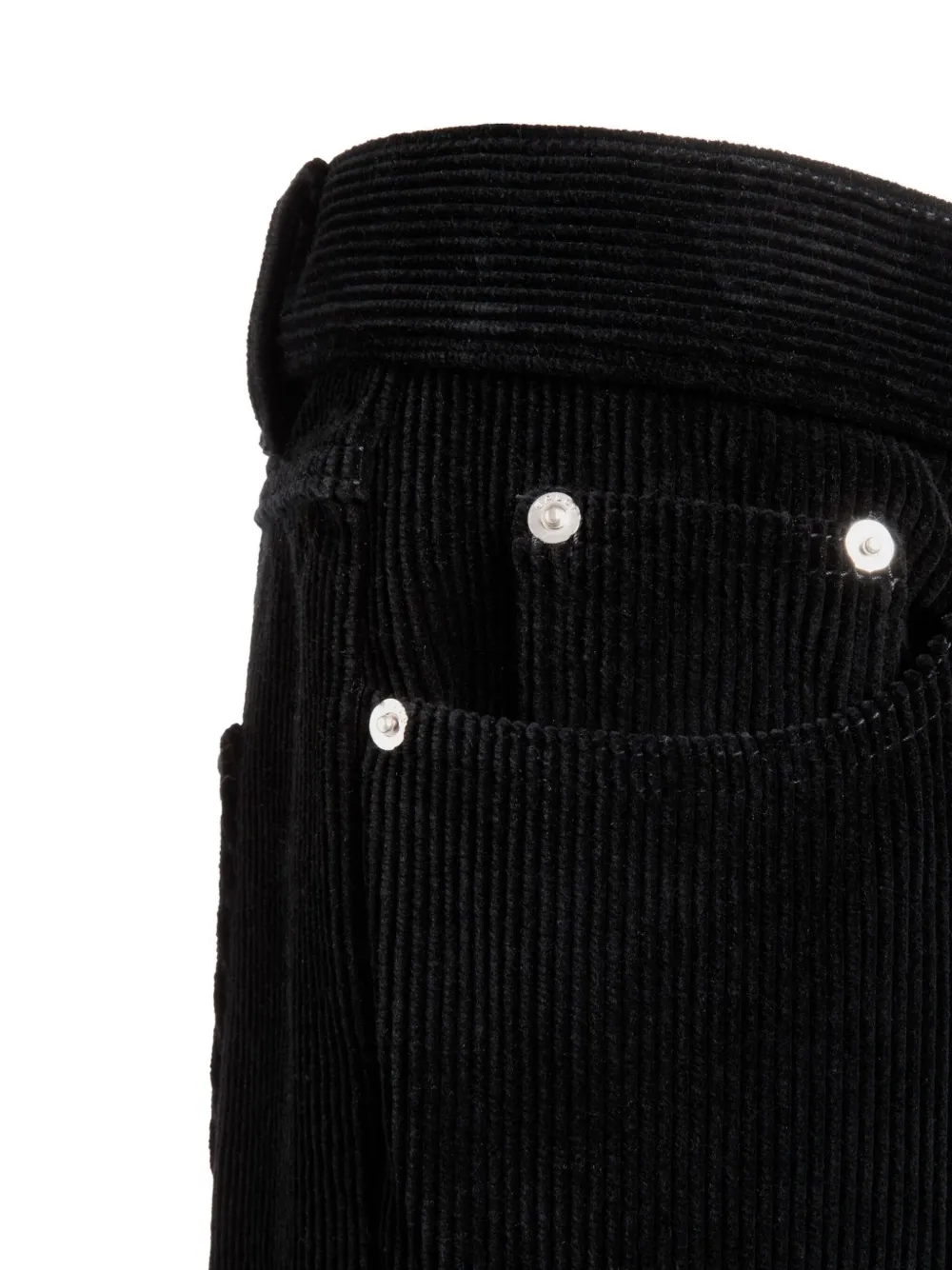 Bally Ribfluwelen broek Zwart