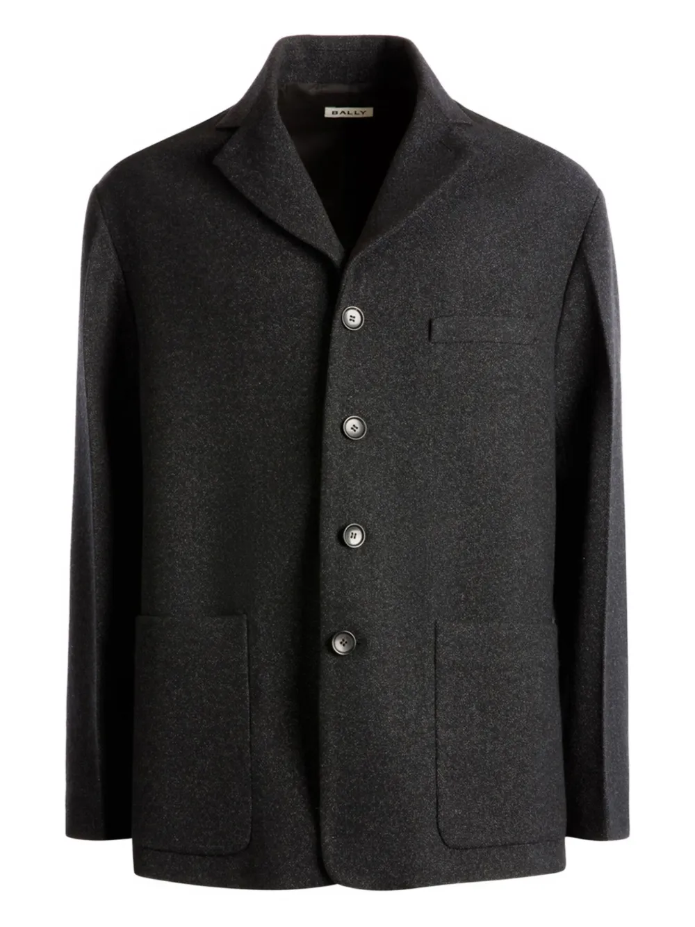 Bally button patch-pocket blazer | Grey | Image 1