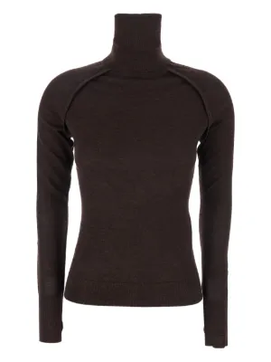 Victoria Beckham タートルネック セーター | ブラック | FARFETCH JP