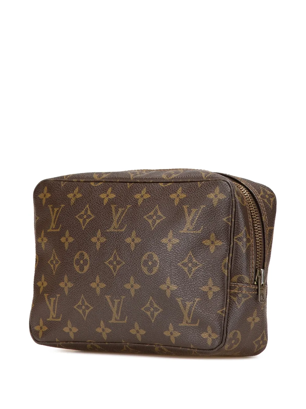 Pre-owned Louis Vuitton 1983 Monogram Trousse Toilette 23 Clutch Bag