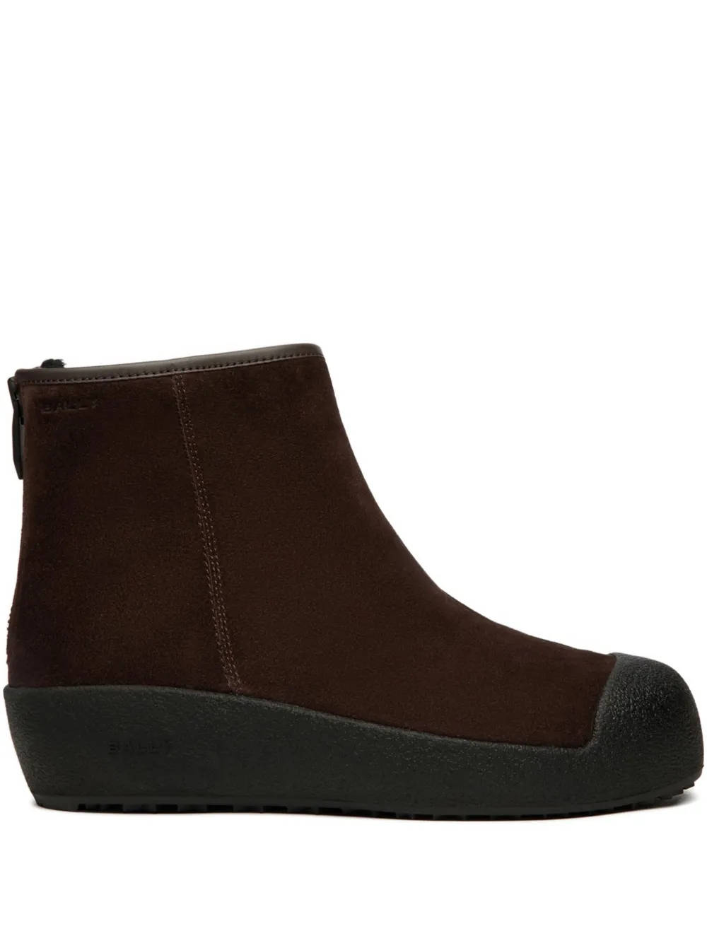 Bally Curling boots | Brown | Image 1